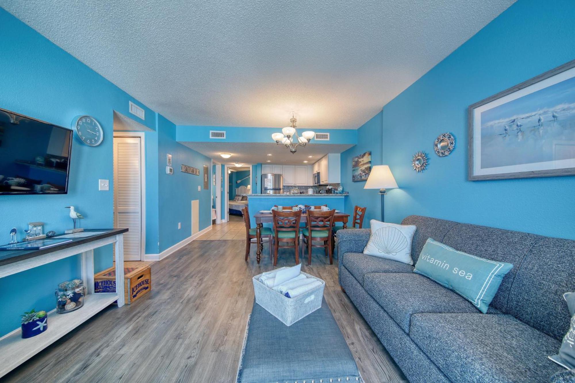 Вилла 2501 S Ocean Blvd, 0929 - Ocean View Sleeps 8 Миртл-Бич Экстерьер фото