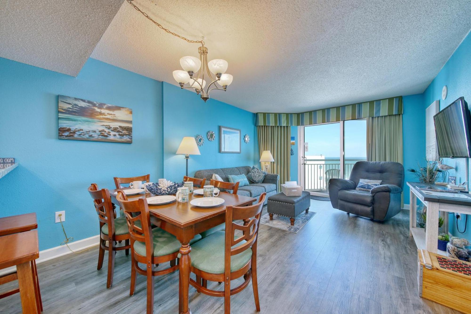Вилла 2501 S Ocean Blvd, 0929 - Ocean View Sleeps 8 Миртл-Бич Экстерьер фото
